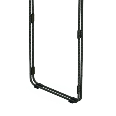 7130 - One-piece frame upright size 420 mm